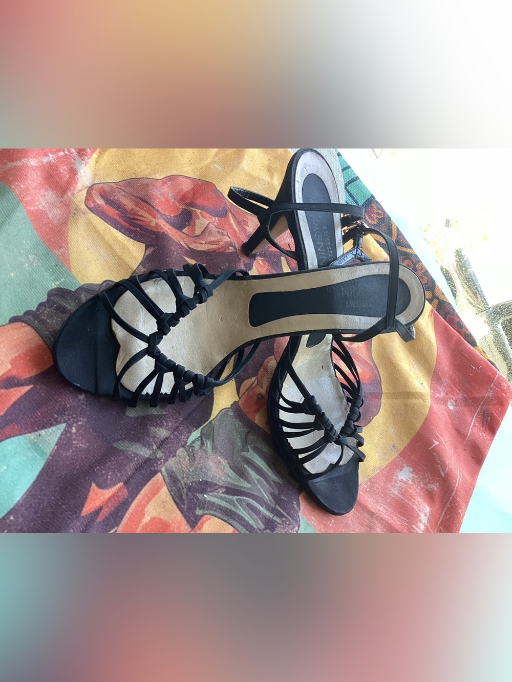 Vintage I.Magnin  strapped heel